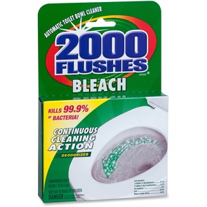 2000 Flushes Chlorine Automatic Toilet Bowl Cleaner - Click Image to Close