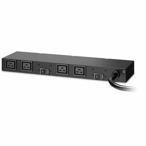 APC NetShelter Basic Rack PDU, 0U/1U, 208V, 30A, 4 C19 outlet