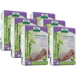 Aleva Naturals Bamboo Baby Diapers Size NB to 1 19