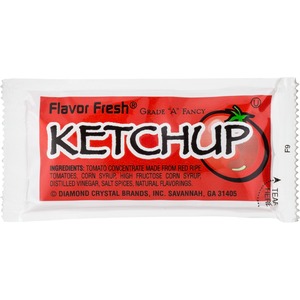 Office Snax Flavor Fresh Ketchup Pouches