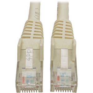 Tripp Lite by Eaton Cat6 Gigabit Snagless Molded (UTP) Ethernet Cable (RJ45 M/M) PoE White 6 ft. (1.83 m)