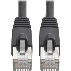 Tripp Lite by Eaton Cat6a 10G Snagless Shielded STP Ethernet Cable (RJ45 M/M) PoE Black 20 ft. (6.09 m)