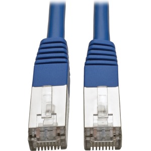 Tripp Lite by Eaton Cat5e 350 MHz Molded Shielded (STP) Ethernet Cable (RJ45 M/M) PoE - Blue 3 ft. (0.91 m)