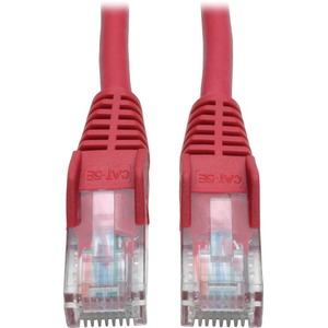 Tripp Lite by Eaton Cat5e 350 MHz Snagless Molded (UTP) Ethernet Cable (RJ45 M/M) PoE - Red 6 ft. (1.83 m)