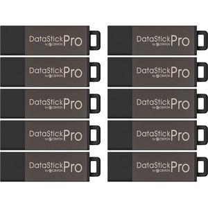 Centon 2 GB DataStick Pro USB 2.0 Flash Drive - 2 GB - USB 2.0 - Gray - 5 Year Warranty - 50 Pack