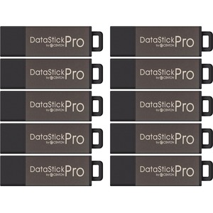 Centon 2 GB DataStick Pro USB 2.0 Flash Drive - 2 GB - USB 2.0 - Gray - 5 Year Warranty - 100 Pack