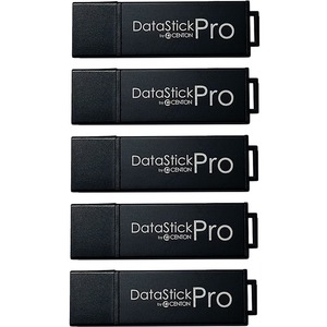 Centon 32 GB DataStick Pro USB 3.0 Flash Drive - 32 GB - USB 3.0 - Black - 5 Year Warranty - 5 Pack