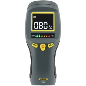 General Pinless Lcd Moisture Meter With Tricolor B