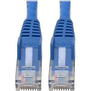 Tripp Lite by Eaton Cat6 Gigabit Snagless Molded (UTP) Ethernet Cable (RJ45 M/M) PoE Blue 6-in. (15.24 cm)