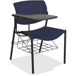 Writing Tablet Student Chairs Dark Blue