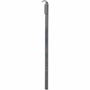 APC NetShelter Basic Rack PDU, Zero U, 12.5kW, 208V, 30 C13 and 6 C19 outlet, 3ft input Cord