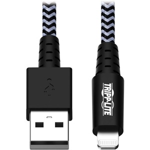 Tripp Lite by Eaton Heavy-Duty USB-A to Lightning Sync/Charge Cable, MFi Certified - M/M, USB 2.0, 6 ft. (1.83 m)