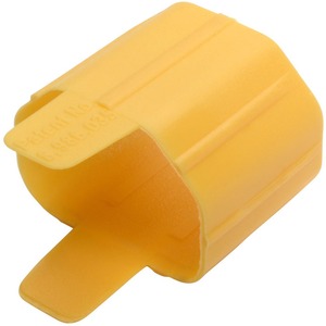 Tripp Lite by Eaton Plug-Lock Inserts C13 Power Cord to C14 Outlet Yellow 100 Pack