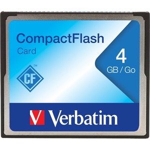 Verbatim 4 GB CompactFlash Card - 4 GB
