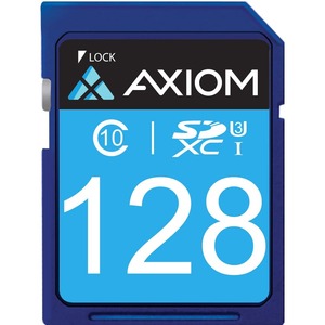 Axiom 128GB SDXC Class 10 (UHS-I U3) Flash Card - 95 MB/s Read - 30 MB/s Write - 5 Year Warranty