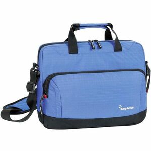 Bump Armor Carrying Case for 11.6" Notebook, Accessories, ID Card, Cord - Blue