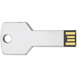 Centon 16GB DataStick USB 2.0 Flash Drive - 16 GB - USB 2.0 - Chrome - 5 Year Warranty