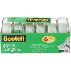Magic™ Gift Craft Tape, M850-6MP-ESF, 0.75 in x 23.6 yd