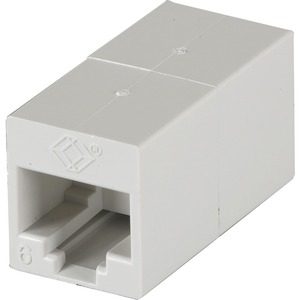 Black Box Cat.6 Unshielded Straight-Pin Coupler - White