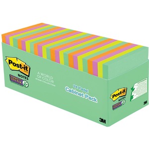 Miami Super Sticky Notes Cabinet Pack