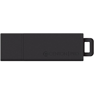 Centon 16GB DataStick Pro2 USB 2.0 Flash Drive - 16 GB - USB 2.0 - Black - 5 Year Warranty