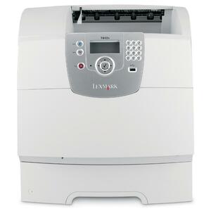 Lexmark T642N Laser Printer - Monochrome Laser - 45 ppm Mono - USB - Fast Ethernet - PC, Mac