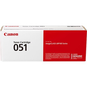 Canon 051 Original Laser Toner Cartridge - Black Pack - 1700 Pages