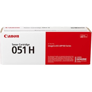 Canon 051 H Original High Yield Laser Toner Cartridge - Black Pack - 4000 Pages