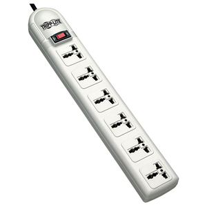 6OUT SURGE ITALIAN PLUG UNIVERSAL 6FT CORD 750J 250V