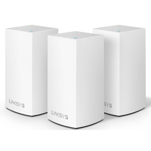 Linksys Velop Intelligent Mesh WiFi System- 3-Pack White (AC1300)