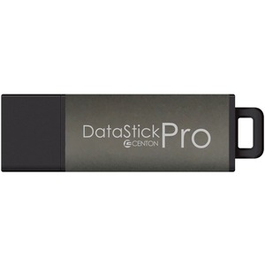 Centon 16 GB DataStick Pro USB 3.0 Flash Drive - 16 GB - USB 3.0 - Metallic Charcoal - 5 Year Warranty