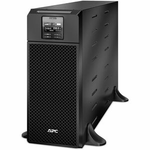 APC Smart-UPS On-Line, 6kVA/6kW, Rack/Tower, 208V, 2x L6-20R+3x L6-30R NEMA outlets, Network Card+SmartSlot, Extended runtime, W/O rail kit [TAA]