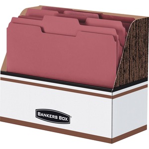 Fellowes Bankers Box Folder Holder - White - 1 Pack