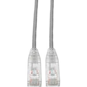 Eaton Tripp Lite Series Cat6 Gigabit Snagless Slim UTP Ethernet Cable (RJ45 M/M), PoE, Gray, 5 ft. (1.52 m)