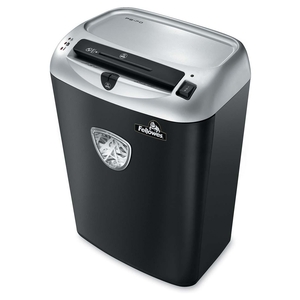 Fellowes PS-70 Paper/CD Shredder - Strip Cut - 14 Per Pass - 7 Gallon Wastebasket