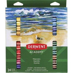 Academy 24 Watercolor Paint Tubes