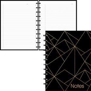 MiracleBind Gold Collection Notebook Black