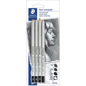 Lumograph Charcoal Pencil Set - Click Image to Close