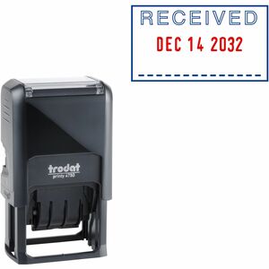 RECEIVED Text Window Self-inking Dater