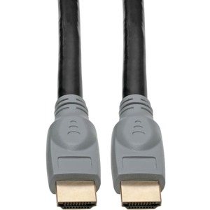Tripp Lite by Eaton 4K HDMI Cable (M/M) - 4K 60 Hz HDR 4:4:4 Gripping Connectors Black 25 ft.