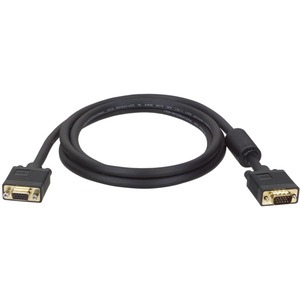 Tripp Lite by Eaton 100ft SVGA / VGA Monitor Extension Gold Cable with RGB High Resolution HD15 M/F 1080p 100'