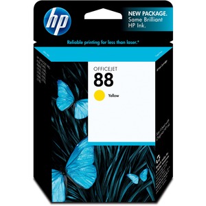 HP No. 88 Yellow Ink Cartridge - Inkjet - 860 Page - Yellow