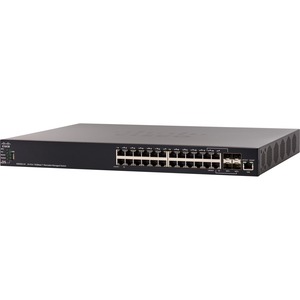 Cisco SX550X-24 24-Port 10GBase-T Stackable Managed Switch