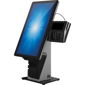 Elo Wallaby Self-Service Countertop Stand - Up to 22" Screen Support11.6" Width - Black, Silver