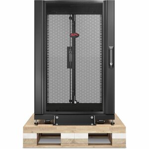 APC NetShelter SX, Server Rack Enclosure, 18U, Shock Packaging, Black, 925H x 600W x 900D mm [TAA]