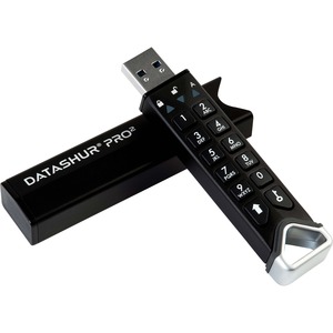 iStorage datAshur PRO2 512 GB | Secure Flash Drive | FIPS 140-2 Level 3 Certified | Password protected | Dust/Water-Resistant | IS-FL-DP2-256-512