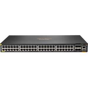 Aruba 6300F 48-port 1GbE Class 4 PoE and 4-port SFP56 Switch