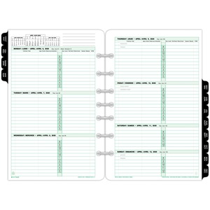 2PPW Traditional Weekly Planner Refill