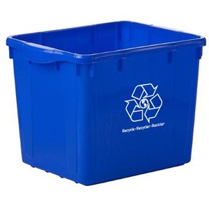 16 Gal Curbside Recycling Bin