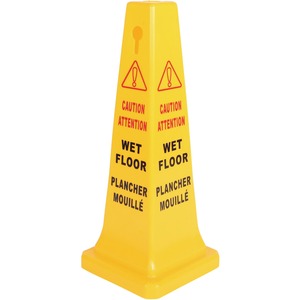 Wet Floor Sign English/French 26"H Rectangle